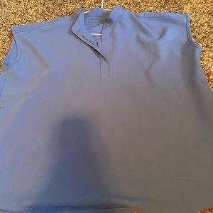 FIGS Ceil blue scrub top